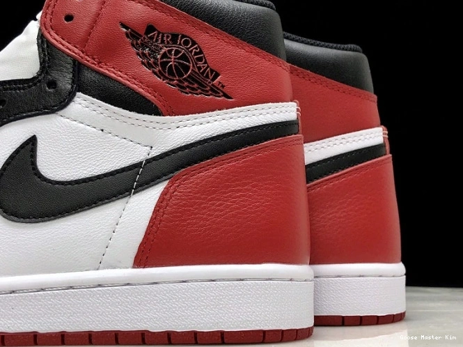 Jordan 1 Retro Toe Air Black 555088-125 0708